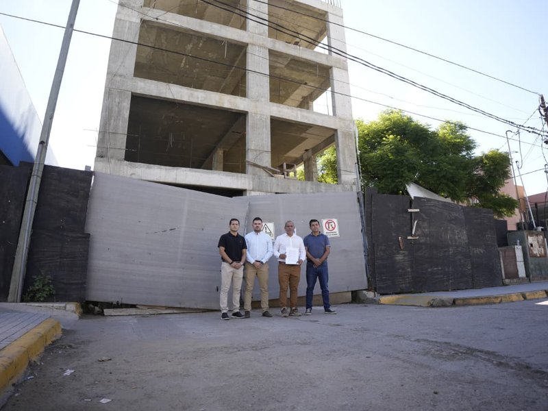 El municipio tomó posesión del ex edificio Procrear y avanzan las gestiones para continuar la obra de viviendas