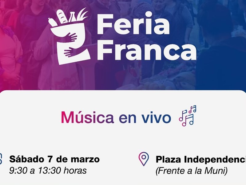 Este sábado se realizará una nueva edición de la Feria Franca en Plaza Independencia