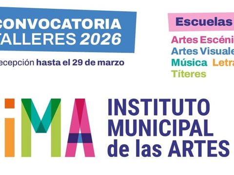 El arte como trabajo: postulaciones abiertas hasta el 29 de marzo para formar parte de la Escuela Municipal de las Artes 2026