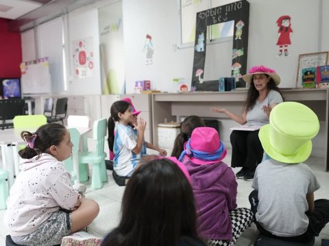 Comenzaron los talleres de lectura para niños y niñas en el Centro Comunitario de Inclusión Integral de barrio Evita