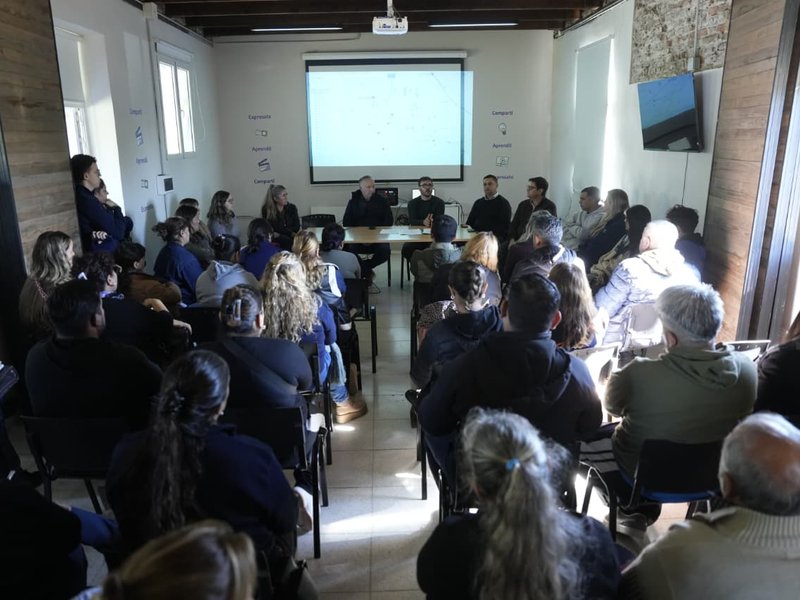 Accastello se reunió con referentes sociales y religiosos para aunar esfuerzos en el acompañamiento a personas vulnerables