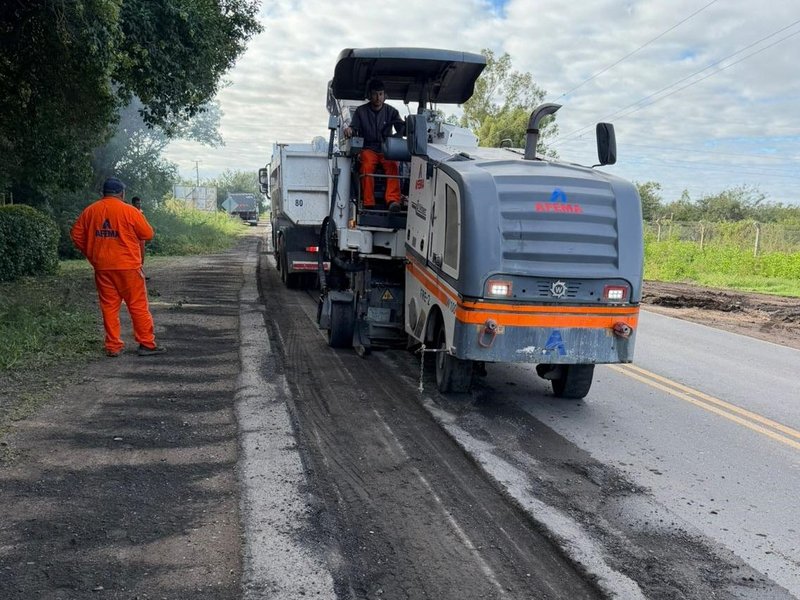 Se repavimentarán casi 400 metros de ruta 2 en el acceso desde Avenida Savio