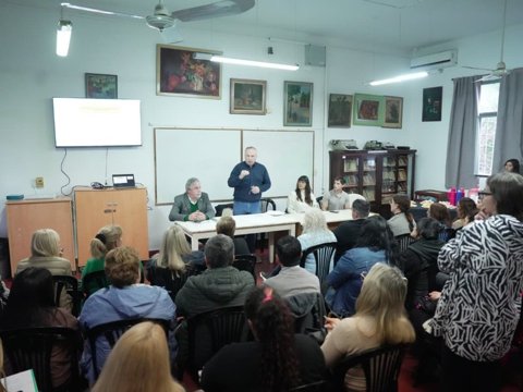 La Coordinación Local de Educación se reunió en la Escuela Dr. José Bianco
