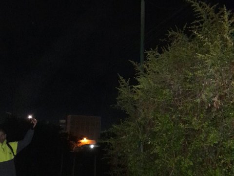 La municipalidad formalizó una denuncia penal por daños en luminarias del alumbrado público