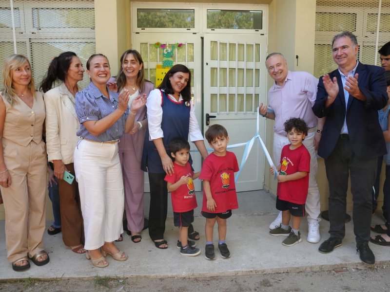Se inauguró una sala de 3 años en el jardín de la escuela "Dr. José Bianco"