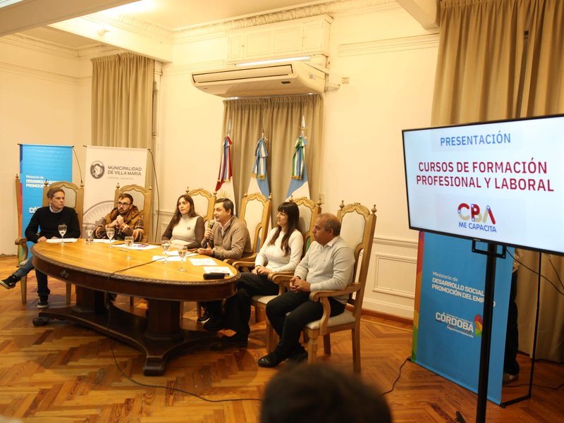 El municipio presentó cursos gratuitos y con salida laboral en articulación con el CEDER