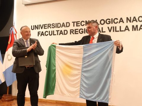 Accastello participó de la asunción de autoridades de la UTN local