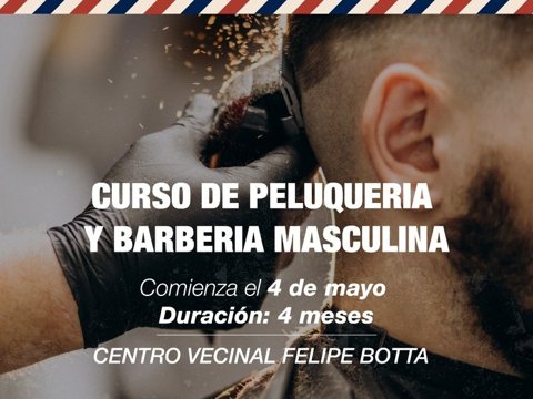 El municipio dictará un curso de peluquería y barbería masculina