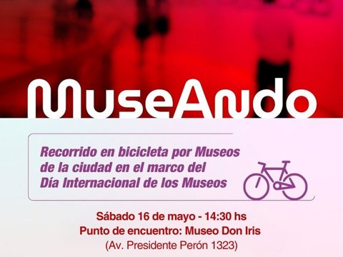 Muse-Ando: el municipio invita a recorrer los museos de la ciudad en bicicleta