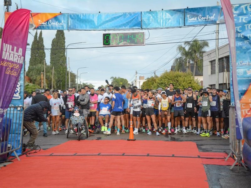 Villa María Corre: los cordobeses Dutari y Juárez primeros en los 10K