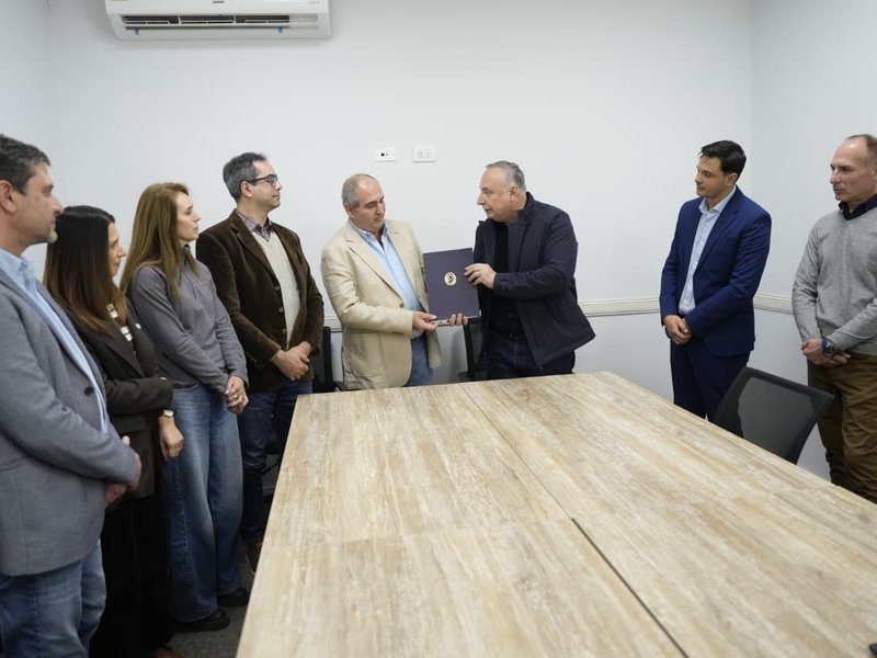 La empresa “Autexopen” recibió la eximición municipal a la Tasa de Comercio e Industria