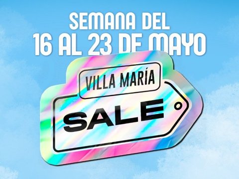 Más de 120 comercios ya se sumaron al Villa María Sale