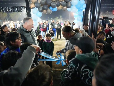 Accastello inauguró el nuevo predio deportivo de San Lorenzo y Deportivo Las Playas