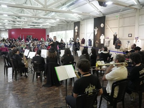 La ciudad fue sede de una nueva edición del evento “Compartiendo Música”