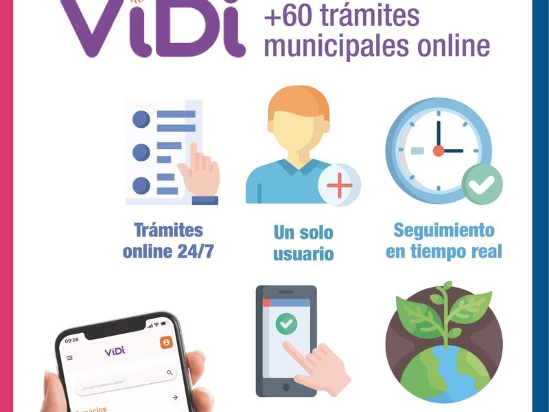 En el primer semestre del año se realizaron más de 21 mil trámites digitales a través de ViDi
