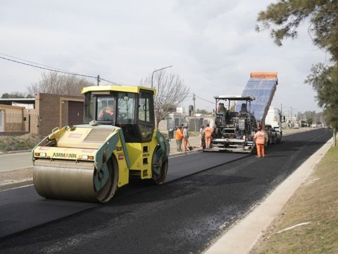 Plan 500 Cuadras de Pavimento: avanzan las obras sobre Avenida Mercedarios