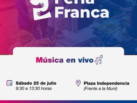 La Feria Franca regresa este sábado a Plaza Independencia con productos frescos, música en vivo y el valor del trabajo local