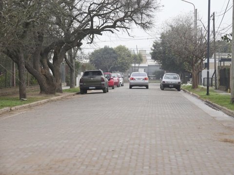 Plan 500 Cuadras: el municipio completó el adoquinado de cuatro cuadras en barrio Mariano Moreno