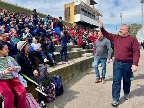 “Jugando con Tercero”: Accastello participó de una jornada deportiva para escuelas primarias