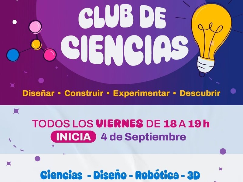 El municipio pone en marcha el club de ciencias para adolescentes en la Tecnoteca