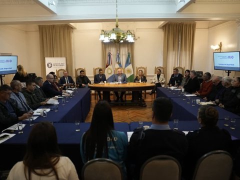Accastello encabezó una nueva reunión del Consejo Municipal de Seguridad