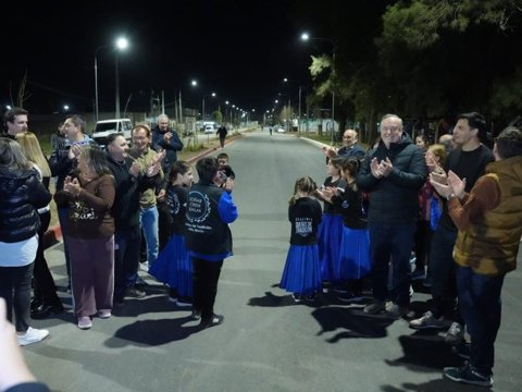 Plan 500 Cuadras de Pavimento: Accastello inauguró la nueva Avenida Mercedarios