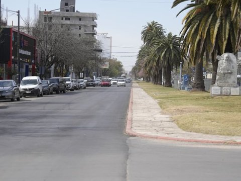 Finalizó la repavimentación de los bulevares Alvear y España y ya está totalmente habilitado el tránsito