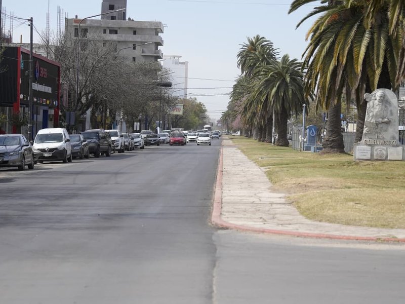 Finalizó la repavimentación de los bulevares Alvear y España y ya está totalmente habilitado el tránsito