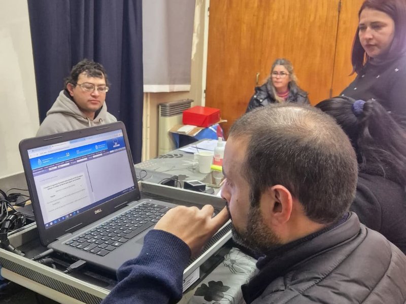 Registro Civil en los barrios: se realizaron más de 150 trámites de DNI durante la semana