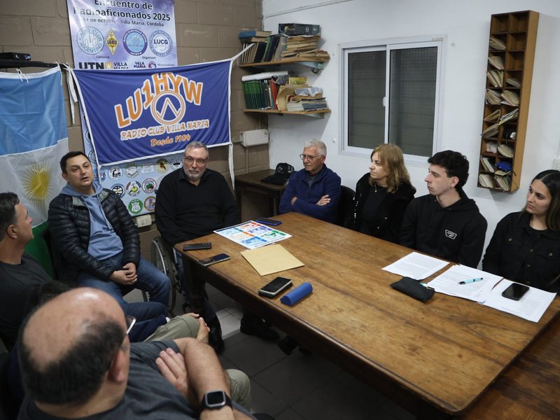 PerteneSer: el Radio Club Villa María renovó sus autoridades