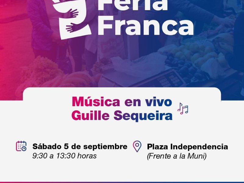 Mañana se realizará la Feria Franca en Plaza Independencia con productos locales y música en vivo