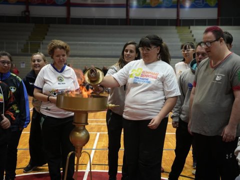 La 29° edición de las "Olimpíadas Deportivas para Personas con Discapacidad" reunieron a más de 250 participantes