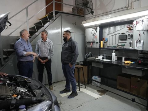 El Gabinete Municipal Ampliado trabajó desde barrio San Justo