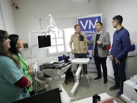 Más equipamiento para fortalecer la atención odontológica en barrio Las Playas