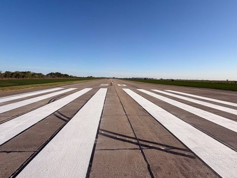 El municipio reacondicionó integralmente el Aeropuerto Regional y renovó la pista