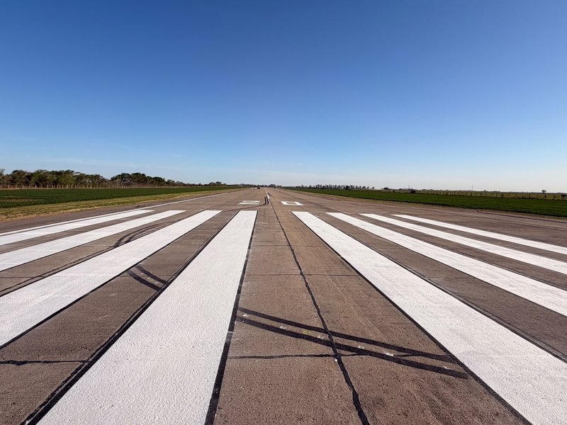El municipio reacondicionó integralmente el Aeropuerto Regional y renovó la pista