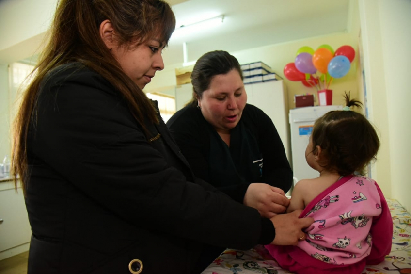 Villa María: En los CAPS y la Asistencia Pública, Villa María realiza unas 400 inmunizaciones al mes