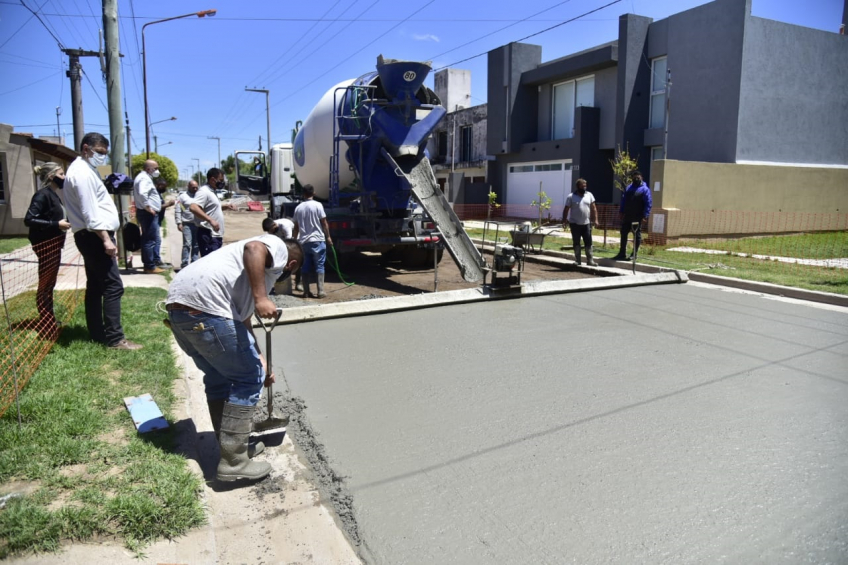 Villa María: Con las obras en calles Lisandro de la Torre y Chiclana, el municipio ya alcanzó las 46 cuadras pavimentadas