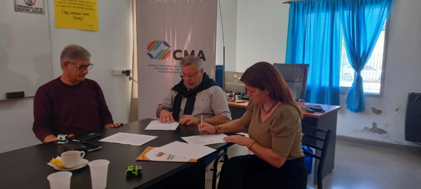 Villa María: El Consejo Municipal de Adicciones trabajará con la delegación local del Colegio de Psicólogos  para la coordinación de acciones conjuntas