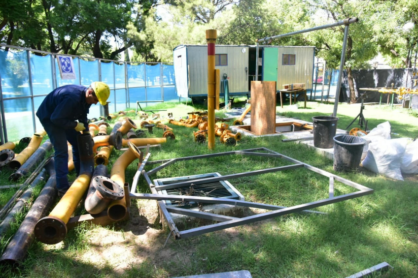 Villa María: En el marco del programa de Gasoductos Troncales, la Provincia lleva adelante trabajos de readecuación de la planta reguladora de presión