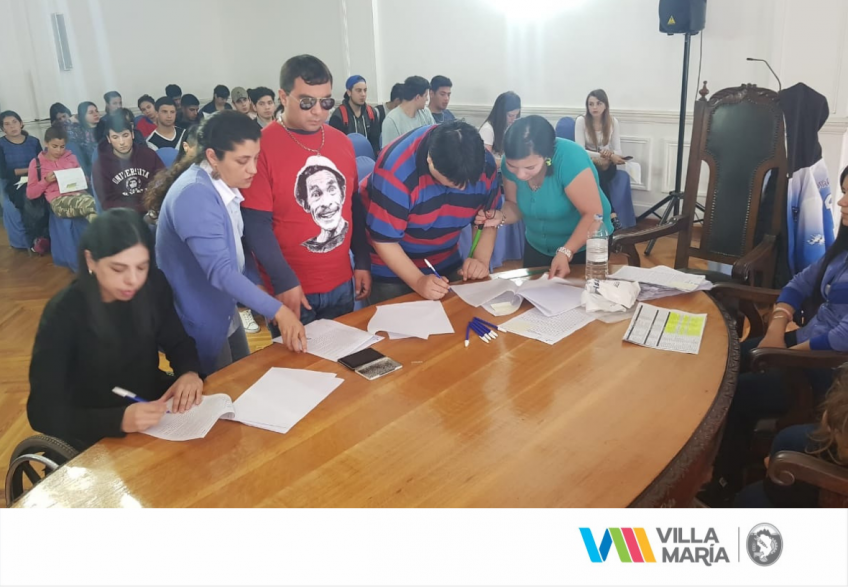 Villa María: En diciembre, 88 jóvenes iniciarán su entrenamiento laboral en comercios y empresas de Villa María y la región