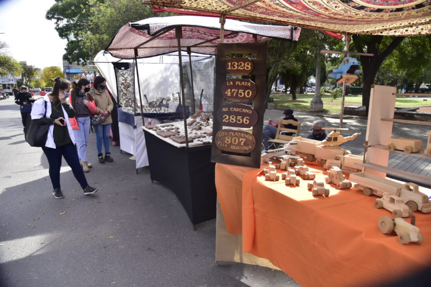 Villa María: La Feria Nuestras Manos brinda oportunidades para emprendedores de la ciudad