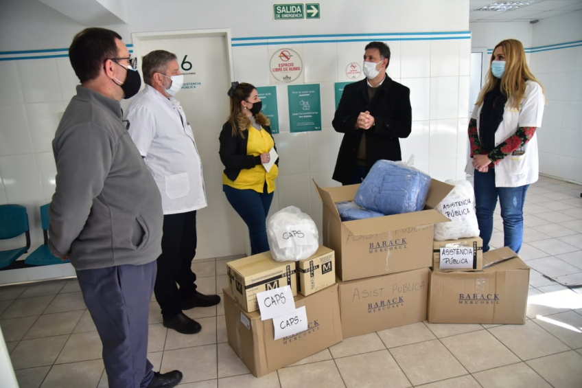 Villa María: Inició la distribución de insumos de protección en centros de salud municipales