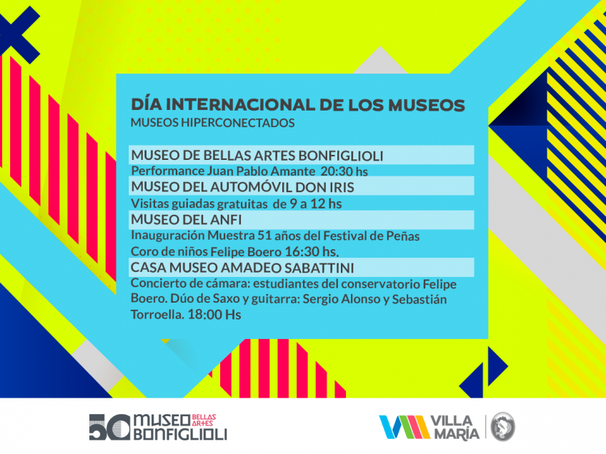 Villa María: Cuatro museos de la ciudad abren sus puertas gratuitamente para celebrar su día
