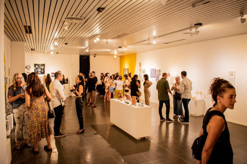 Villa María: Con 22 obras de arte vendidas, la Feria de Arte Contemporáneo tuvo una exitosa noche de apertura