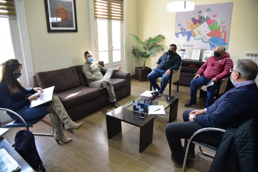 Villa María: Rosso se reunió con representantes de SUOEM y ratificó la política de concursos para planta permanente