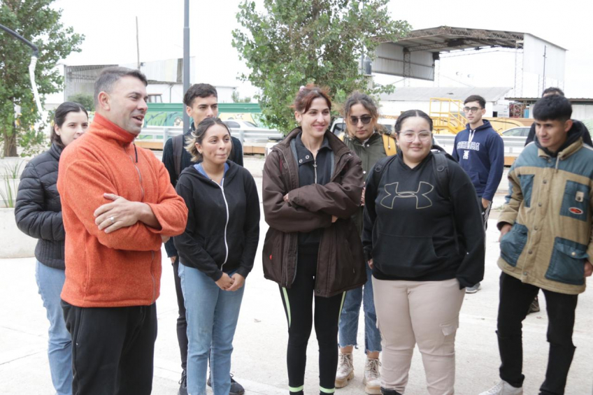 Villa María: Vecinos de la ciudad visitaron el Centro de Gestión Ambiental