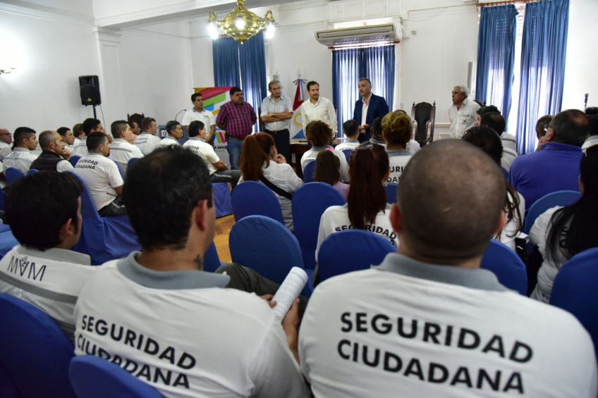 Villa María: Los agentes de la Policía Municipal recibieron el protocolo de servicio para implementar en el marco de la Emergencia Vial