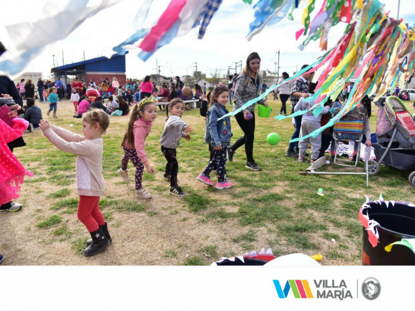 Villa María: Los chicos del Malvinas Argentinas festejaron su día con  juegos tradicionales, arte y deportes