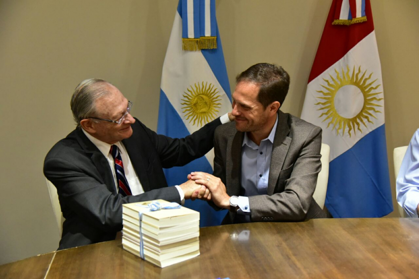 Villa María: El intendente firmó un convenio de colaboración con el cónsul de Israel